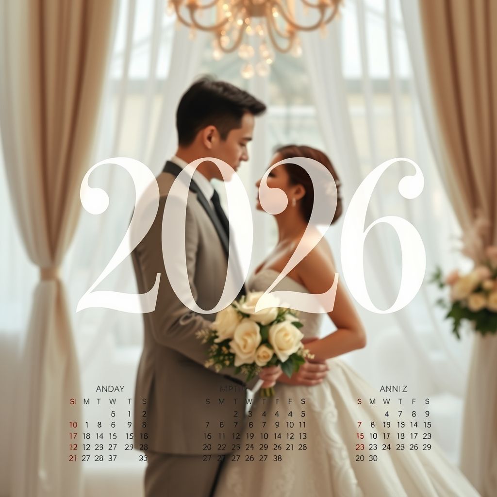 อย่าพลาด! ปฏิทินฤกษ์แต่งงาน 2569 ฟรี สำหรับคู่รักยุคใหม่